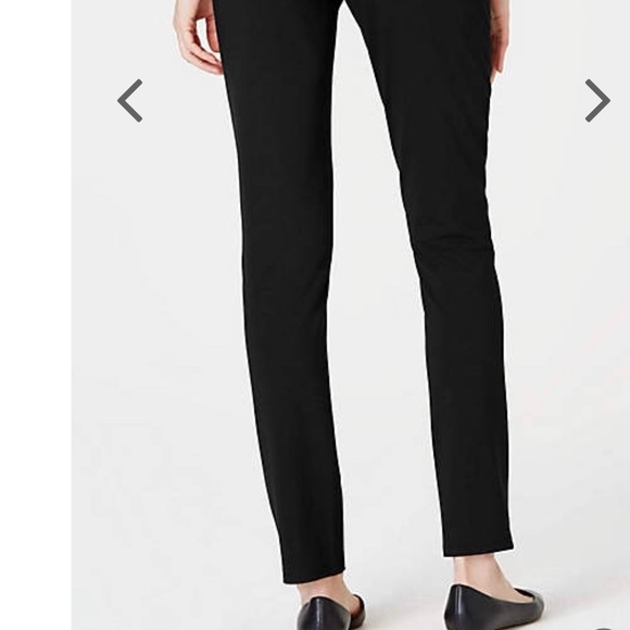 J. Jill Black Wearever Smooth-Fit Slim-Leg Pants - Picture 5 of 5